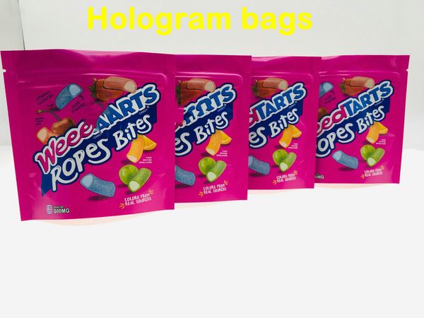 

errlli terp crawlers bags 600mg gummy edibles packaging mylar bag 500mg hashtag honey smell proof cookies ropes bites bags wmtazo