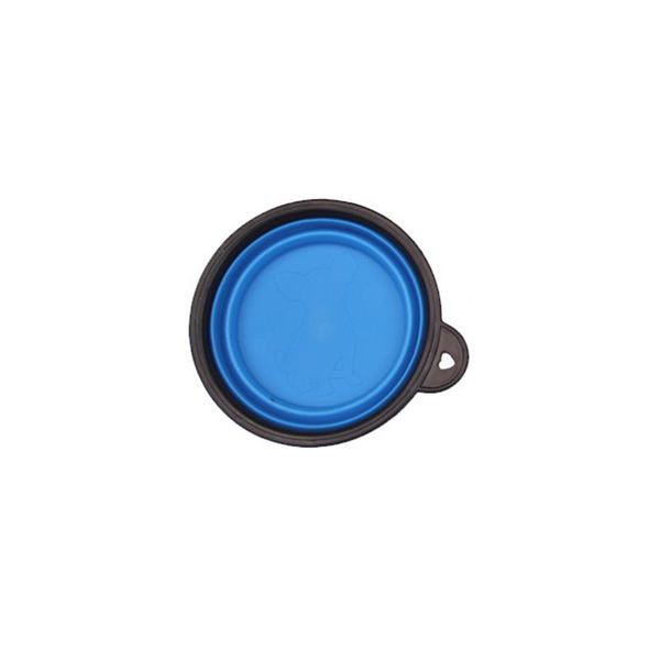 

складная dog bowl, складная расширяемый кубок блюдо для домашних животных корм ​​для кошек воды кормление портативный путешествия чаша аксес