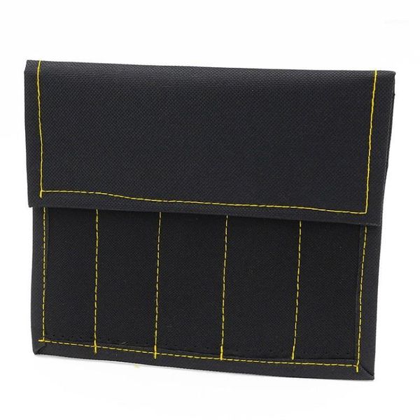 

1 pcs oxford cloth tool bag five grid kit canvas knife bag toolbox1