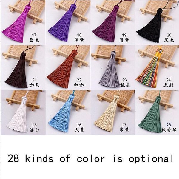 

12pcs lot fat tassel silk fringe sewing bangs flower tassel trim decorative key tassels for curtains home decoration accessories h jlluyn