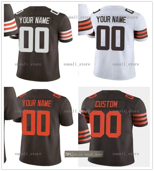 

stitched new 71 jedrick wills jr. 78 jack conklin 75 joel bitonio 77 wyatt teller 98 sheldon richardson 65 larry ogunjobi 2 parkey jersey, Black;red