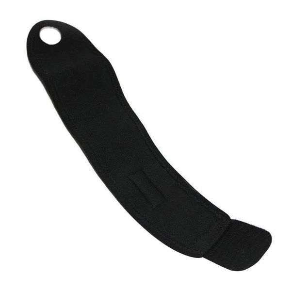 

wrist support single strap band carpal tunnel sprain strain fitness exercise lightweight bandage, Black;red