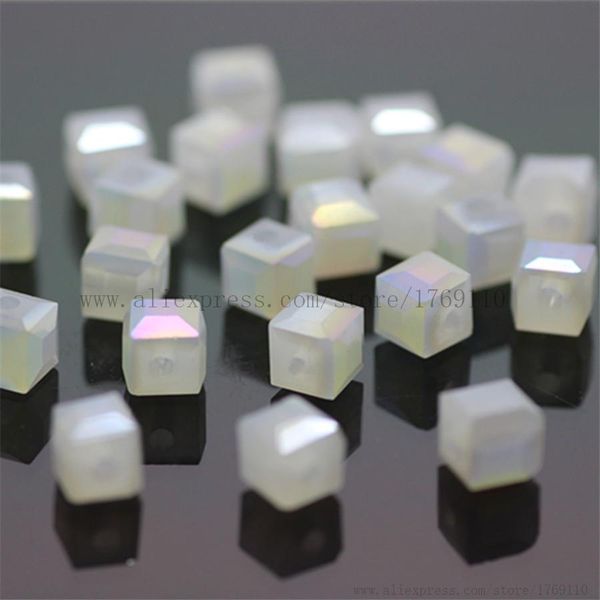 

isywaka 100pcs cube 4mm сияющий фиолетовый цвет квадрат австрия хрустальные бусины стеклянные бусины свободные разные бусины для diy ювелирн