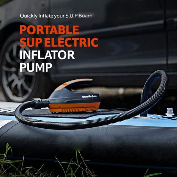

16psi/20psi portable car inflatable pump high pressure 12v electric air pump tool for outdoor paddle board and boat airbed kayak