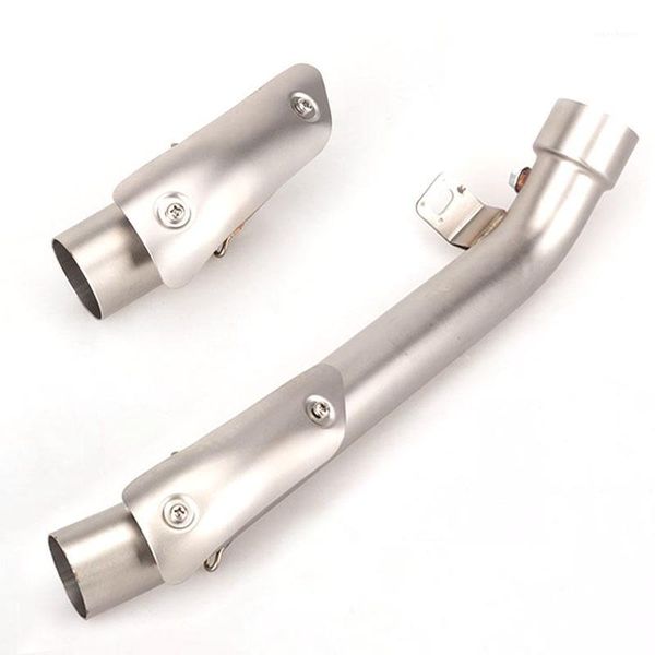 

gsx-r1000 motorcycle exhaust middle link pipe 2012-2016 07-08 year escape connect pipe middle part of gsx r1000 mid joint1