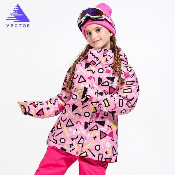 

vector warm winter ski jacket girls windproof waterproof children skiing snowboard jackets outdoor child snow coats kids1