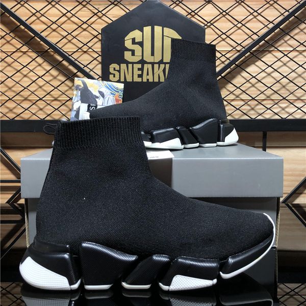 

luxurys designers shoes men women pairs socks speed 2.0 trainer triple black sneakers mens womens outdoor platform casual shoes