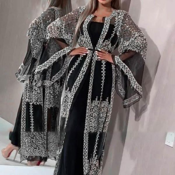 

2020 glitter dress shiny sequined women elegant party dresses evening summer ladies clothes vestidos de fiesta de noche, Black;gray