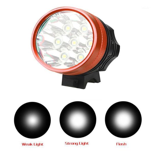 

bike lights ishowtienda usb rechargeable light front handlebar 15000lm 7 x cree xm-l t6 led bicycle cycling waterproof lamp1