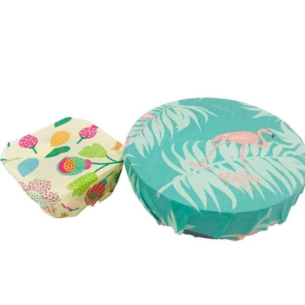 

moq:5bags=20pcs s+2m+l beeswax wraps natural zero waste plastic food storage wrap wrapper eco-friendly reu qylrol garden2010