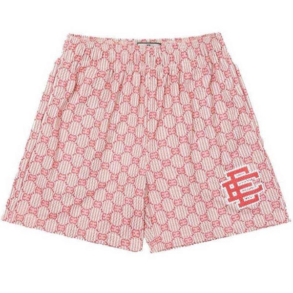 

eric emanuel basic short ee mens casual shorts newyork city skyline fitness summer basketball workout mesh beach football sports pants buzk, White;black