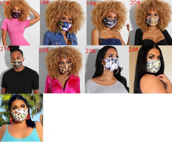 

mask dustproof double foral print layer anti-uv face designer masks fashion women men mouth-muffle washable durable brea