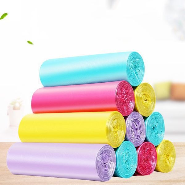 

color black garbage bag household disposable thickened leak-proof trash bag anti-scalding toughness eco-friendly garbage bags vtky2066
