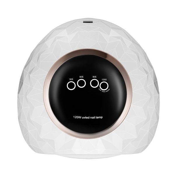 

xzmuv led nail lamp 120 w 42 leds with motion sensing lcd display touch switch curing glue nedail polish for woman tools