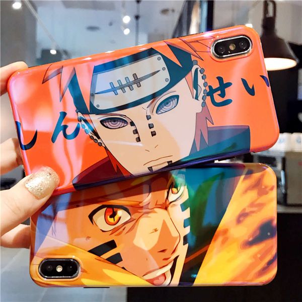 

3pay kyuubi kurama def 11 pro 12 mini 7 8 plus x xr xs max case, japane animation naruto, tpu back covercf1