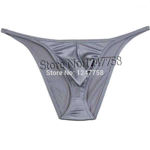 

micro tanga pants mens string shiny bikini briefs underwear1, Black;white