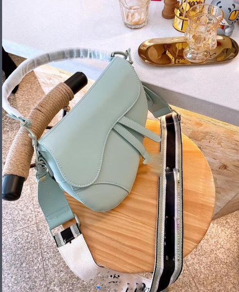 

designer luxury handbags purses women shoulder bag genuine leather with fabric cross-body saddle handbag bag clutch bags 30