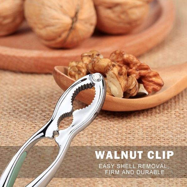 

2pcs walnut clamp pliers zinc alloy nutcracker sheller fork kitchen gadgets fork almond seafood shrimp cr bbykcz
