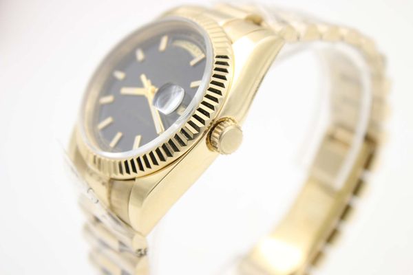 

v3 day date mens watch diamond sapphire glass mechanical 41mm men watches stainless steel male wristwatches ing, Slivery;brown