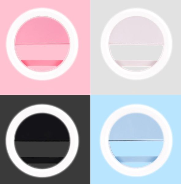 

usb charge led selfie ring light mobile phone lens led selfie lamp ring for iphone for samsung xiaomi sqceux bdejewelry
