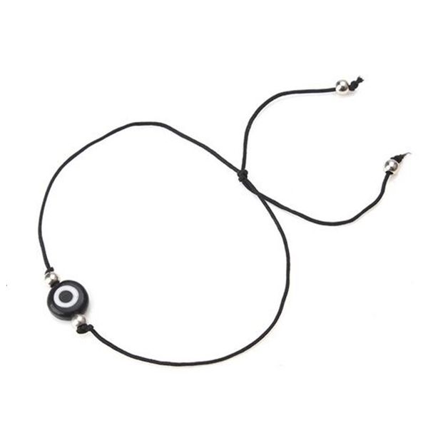 

20pcs/lot evil string blue eye lucky red cord adjustable bracelet diy