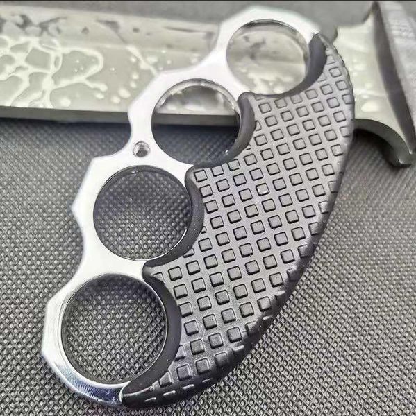 

alloy finger tiger four finger self-defense weapon portable hand clasp fist finger martial arts self-defense combat training equipment han43