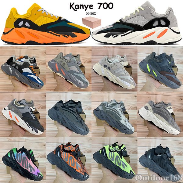 

kanye 700 running shoes reflective men women sneakers with box tag og solid grey mauve vanta tephra utility black trainers us 5-11.5