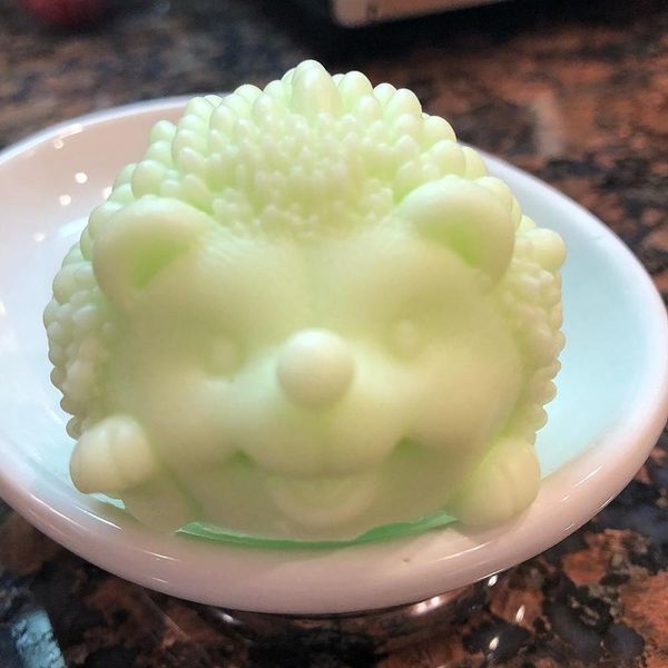 

hedgehog silicone mold handmade soap molds aroma wax candle molds animal candle molds hedgehog silicone wmtrci