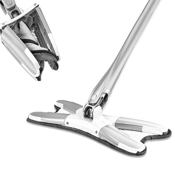 

manual extrusion floor mop hand washing flat mop with microfiber replace pads easy wringing household floor cleaning tools1 wmtvzb