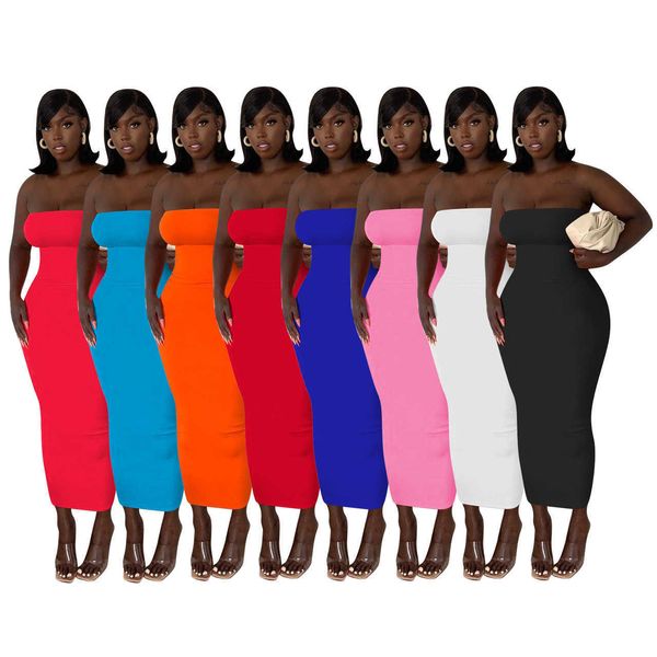 Yeni Tasarımcılar 2024 Kadın Elbise Kıyafetler Kadınların Katı Sütyen Elbisesi Günlük Maxi Plajı Çiçek Bohemya
