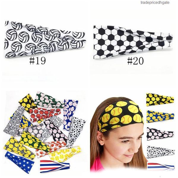 

baseball headband football sports men softball team women hair bands sweat headbands yoga fitness scarf sport towel 20 styles
