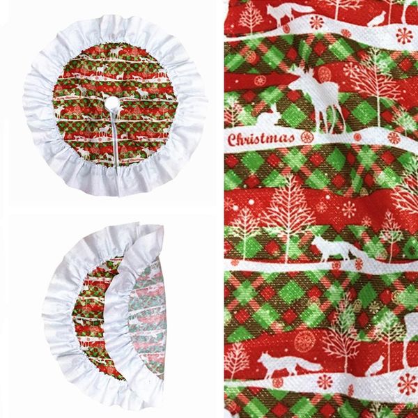 

sale 1pc deer tree skirt christmas supplies decoration