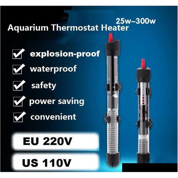 

aquarium heater thermostat glass heaters tropical fish tank accessories water thermostats controller eu us 25w 5 qylkcl bde_luck