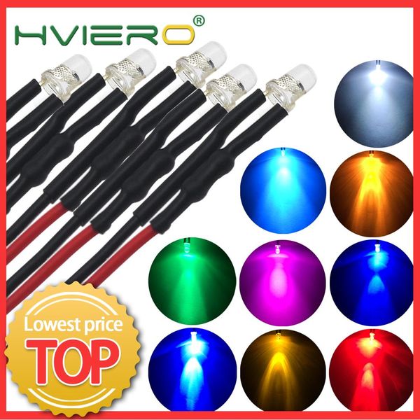 

5x min f3 m 20cm предварительно проводной светодиодный круглый светильник лампы шарики шарики кабельные dc 12v белый теплый красный зеленый