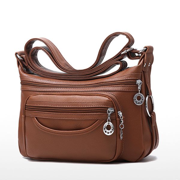 

hbp non-brand middle aged lady's messenger bag, mother's bag, women's shoulder bag, leisure cross back bag sport.0018