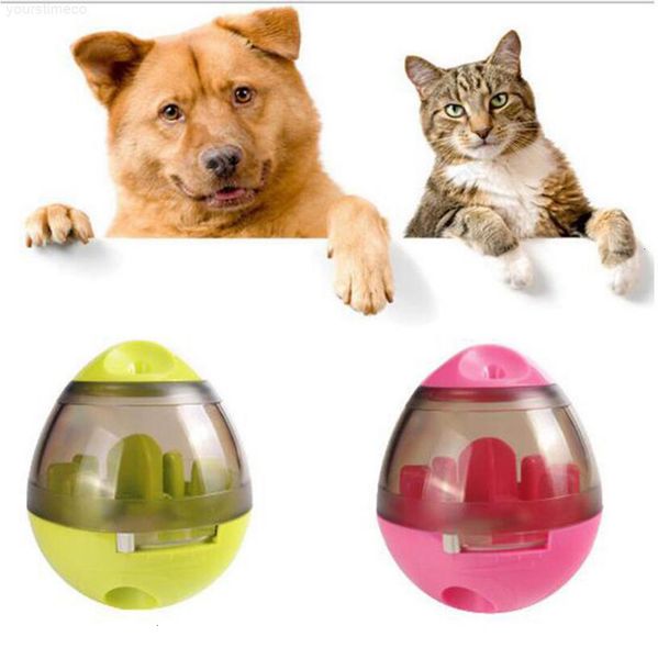 

food tumbler leaking toy dog funny interactive chew toys for cats dogs pet iq treat balls ooa5008 p