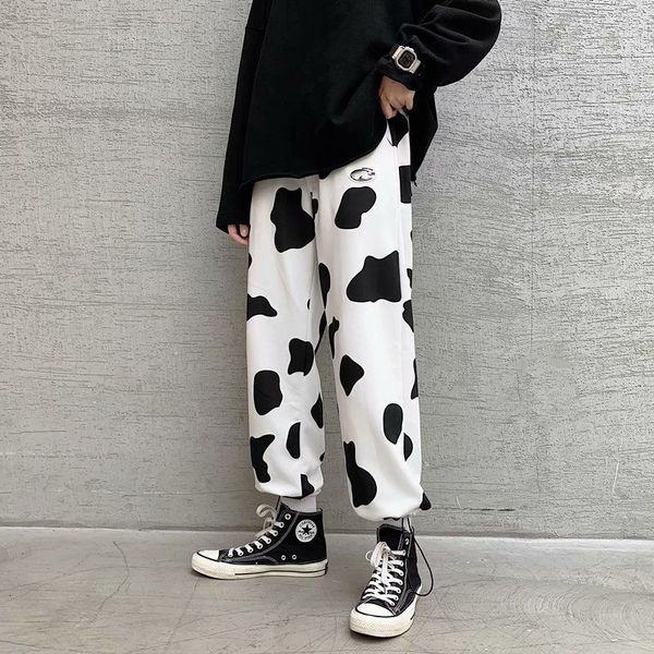 

2021 new autumn male pants in fashion takes off wild korean-style white hip sports recommend sweatpants z0pq, Black