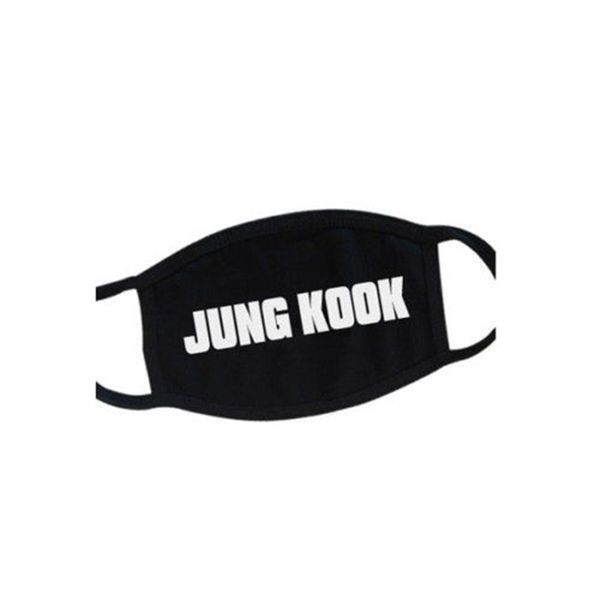 

2021 latest letter style 11 cotton black face print newsoft half mouth mask anti-bacterial dust warm cute masks new
