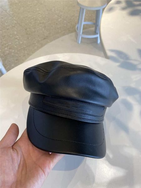 

mens cap leather berets brim hats with print letters breathable casual fitted beach hats with letters optional high quality, Blue;gray