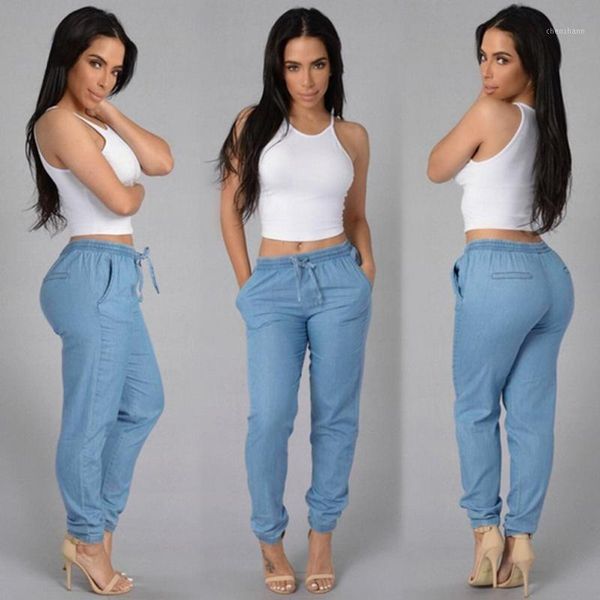 

women's pants & capris women's summer trousers womens elastic waist casual high blue for women1, Black;white