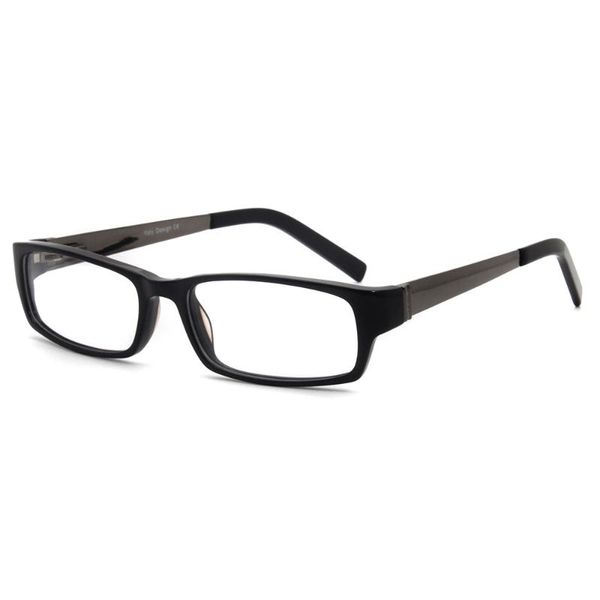 

fashion sunglasses frames simple classic acetate glasses rectangular frame women men prescription rm00476, Black
