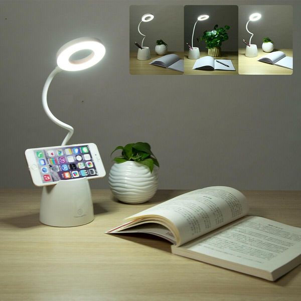 

led desk light bedside reading lamp dimmable rechargeable table touch control us