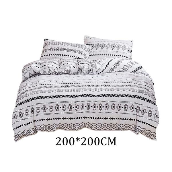 

3pcs/set corner ties single bedding decor floral  luxurious soft modern with pillow case zipper closure quilt cover durable