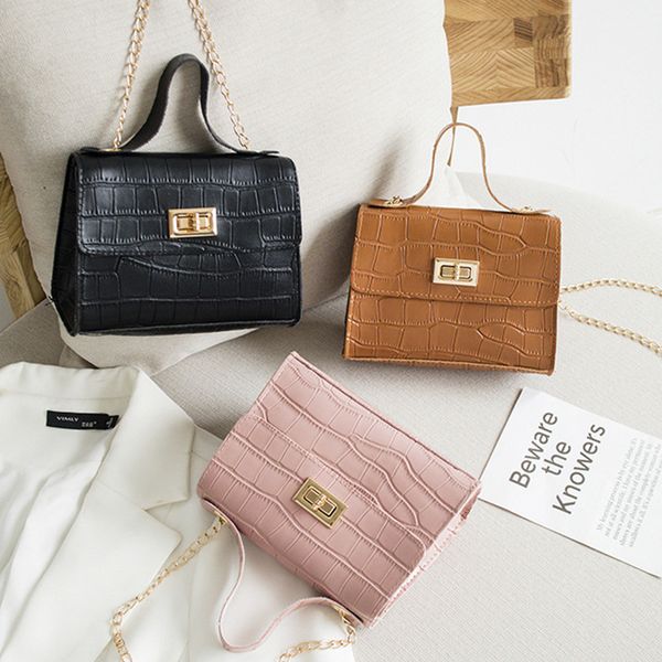 

wholesale price pu leather alligator lady messenger bag women fashion shoulder bag handbag crossbody bag presbyopic package mobile phone no, Black;red