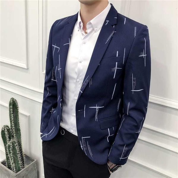 

men casual blazer suit mens cotton suit jacket slim fit men's classic smart casual good quality blazer for male spring autumn1, White;black