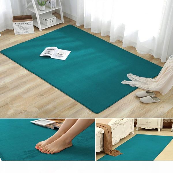 

european coral fleece carpet living room bedroom coffee table sofa bathroom bedside carpet mats tatami yoga blanket baby rug