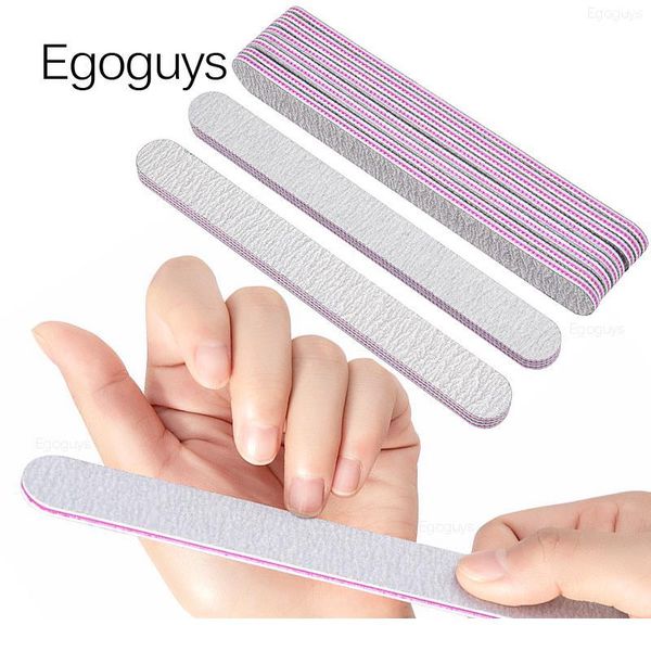 

gray sandpaper nail file polishing stick grinding block nail art lapping burnish device washable manicure sanding buffi qylqkc