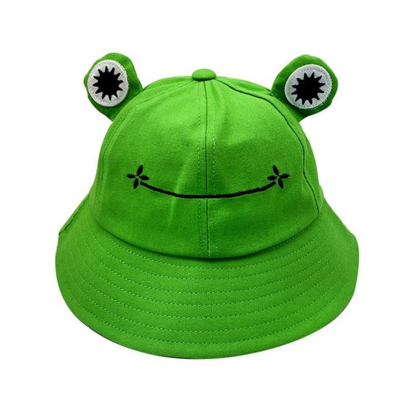 

wide brim hats bucket hat summer fisherman women outdoor cotton cute travel frog design soft comfortable caps, Blue;gray