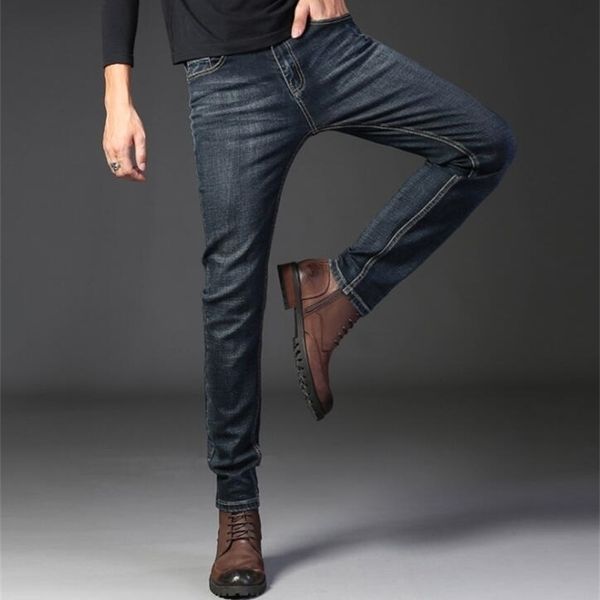 

2020 new design autumn men fashion jeans on long pants for male 201118, Blue