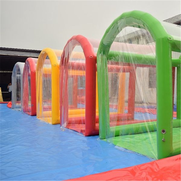 

2.5x2.5x2.3m fctory customized sanitizing inflatable disinfection tunnel tent airtight isolation booth for epidemic